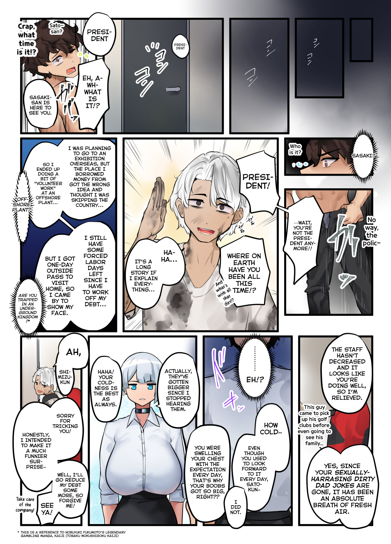 Hentai Manga Comic-Is That A President's Order?-Read-55